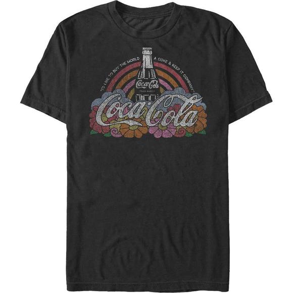 Other - Buy The World A Coke Rainbow Cocacola Tshirt
